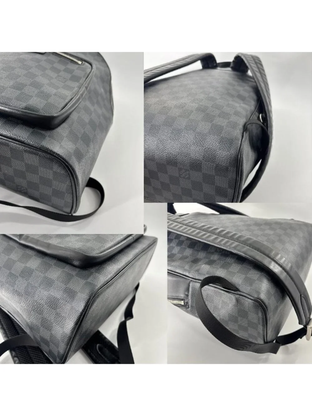 Louis Vuitton Super Damier Graphite Josh NV Backpack